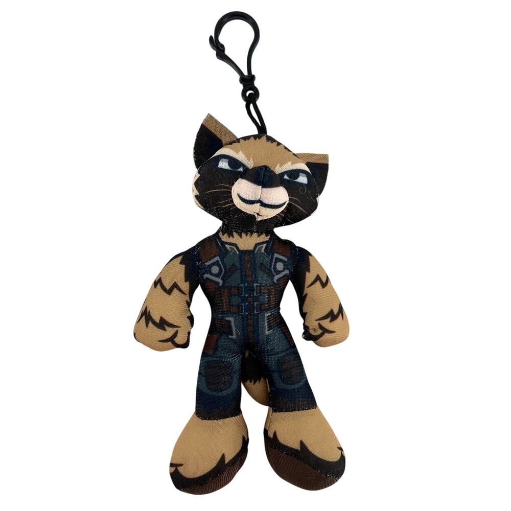 Marvel The Avengers Rocket Raccoon 7” Clip On Plush